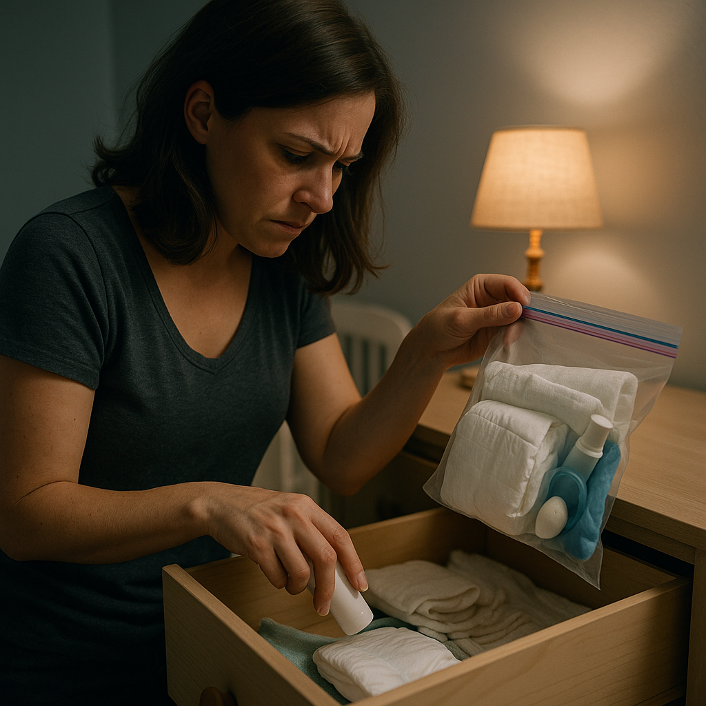 The zip bag that keeps the room from turning into a workshop