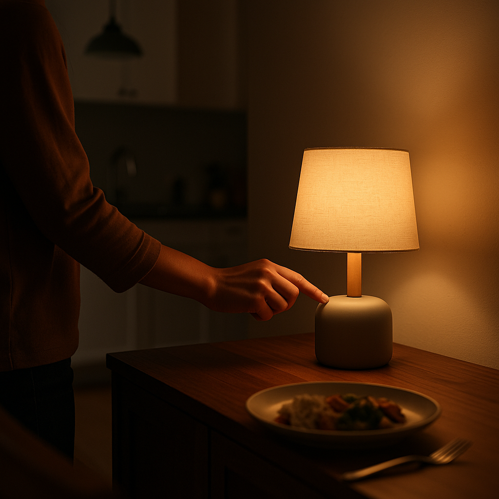Light the table, not the whole kitchen