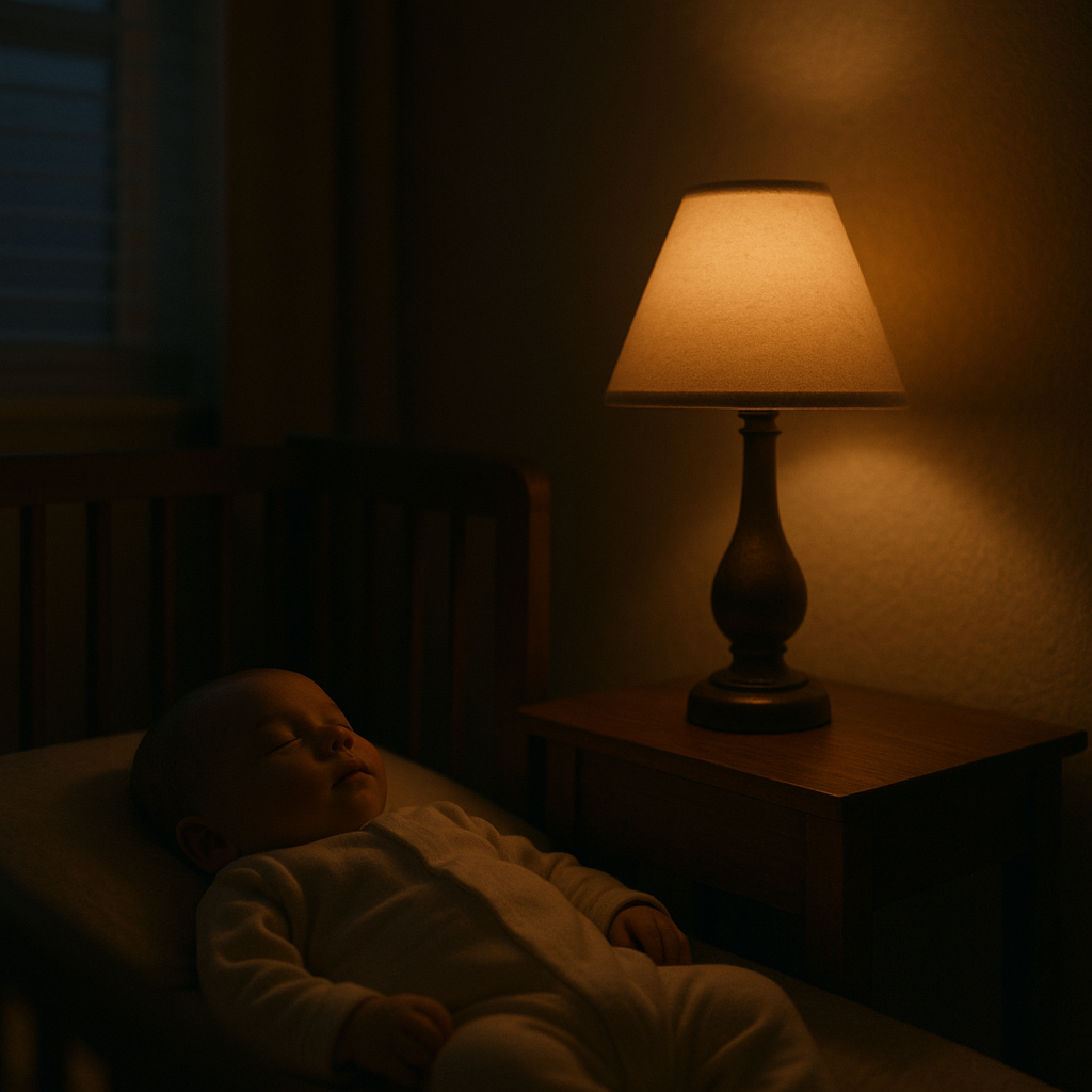 A sunrise lamp set to 1% before you go to bed
