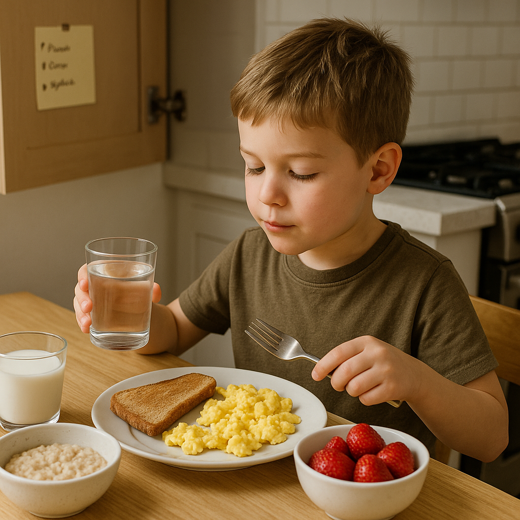 The 3-part breakfast anchor (and the tiny list that runs it)