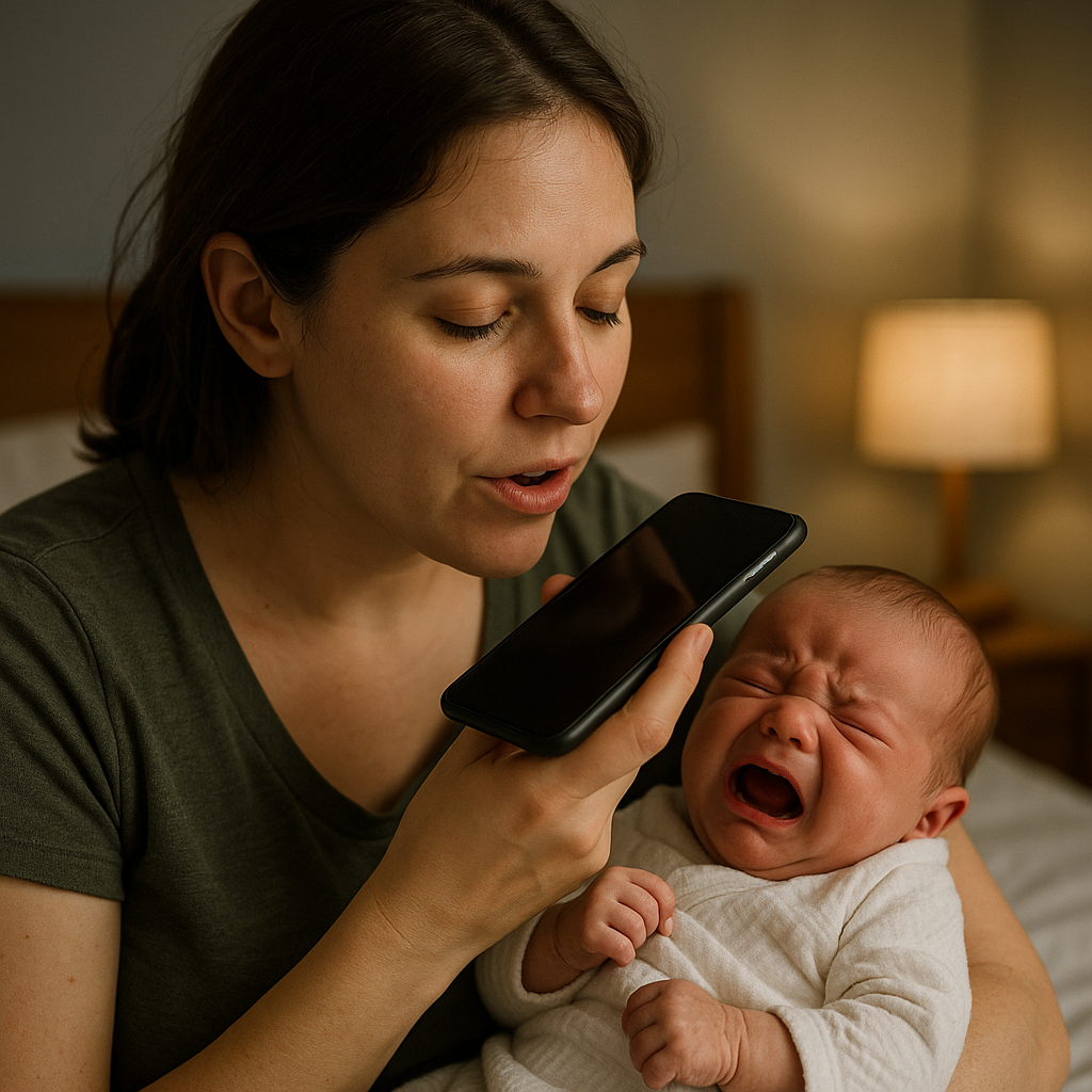 A two-note melody your baby can find in the dark
