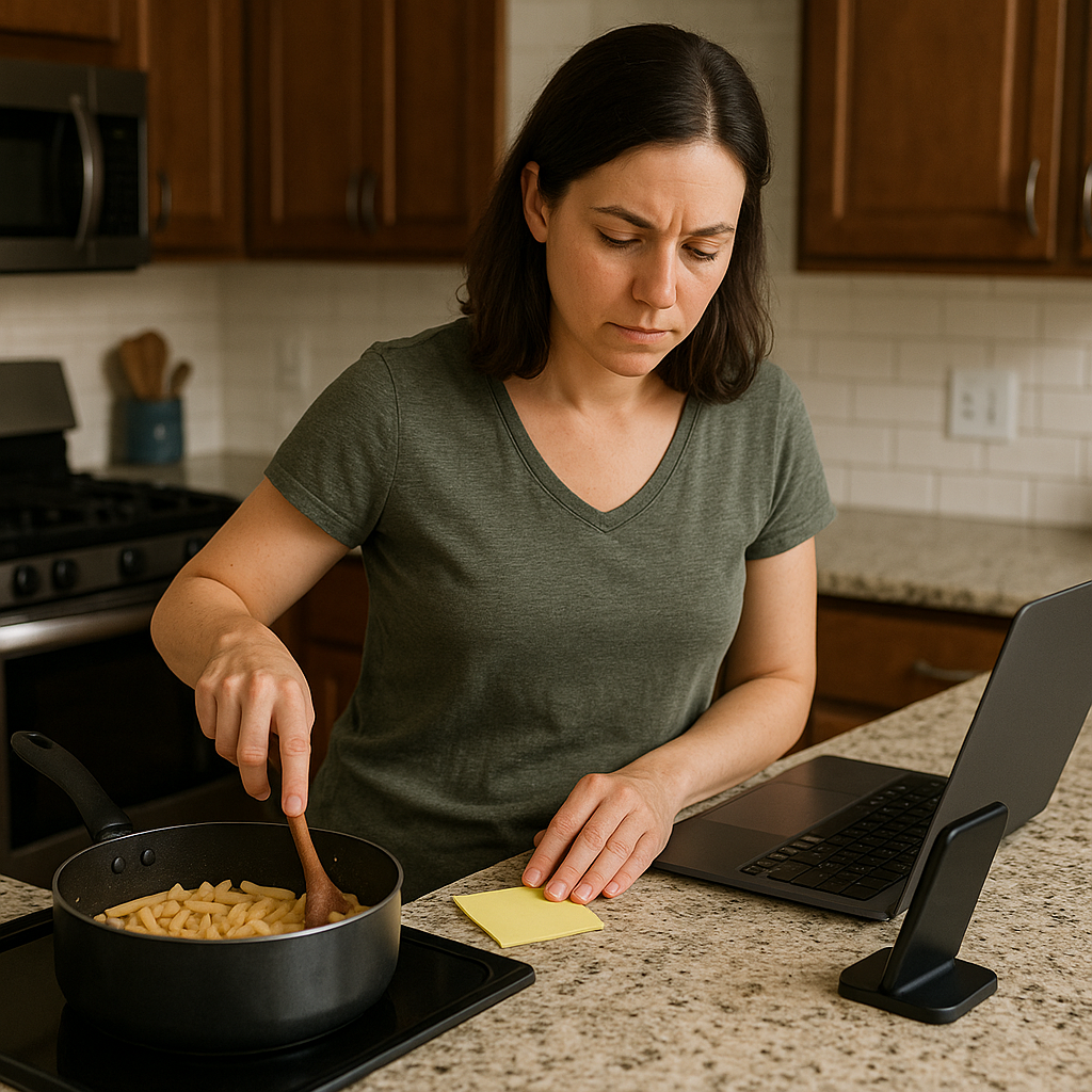 The Countertop Split: dinner without a side of email