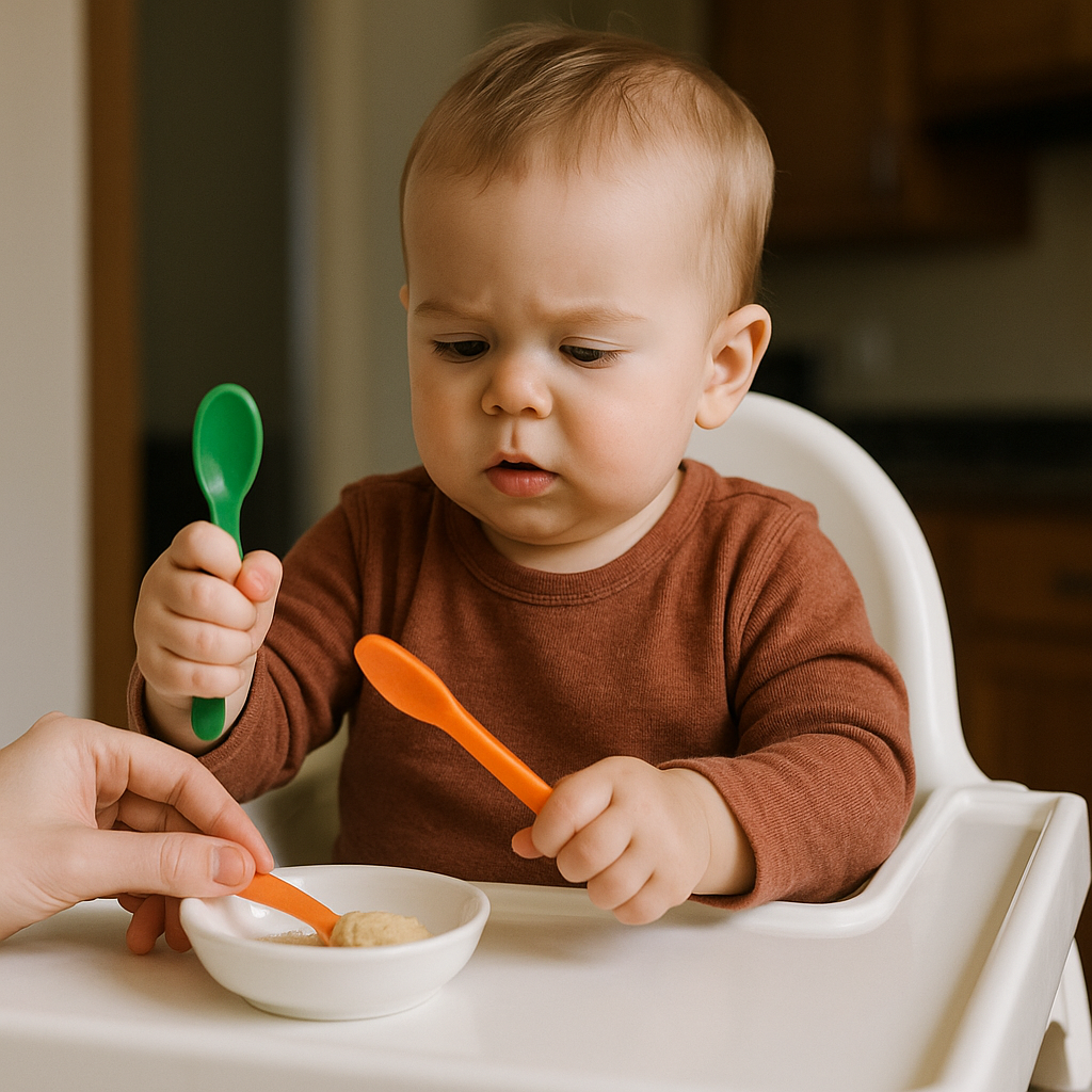 Start with two spoons, not one