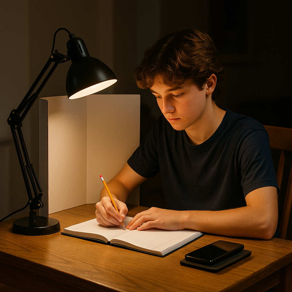 Lighting is the quiet way to signal: this corner is yours now